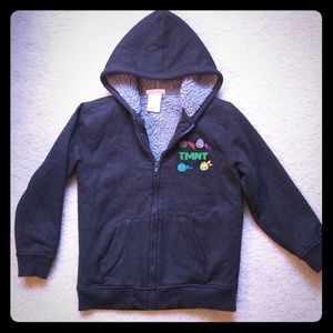 Boy's Teenage Mutant Ninja Turtle zippered hoodie